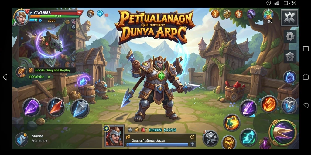 Tampilan gameplay <strong>CVG8888</strong> yang mendebarkan di dunia ARPG.