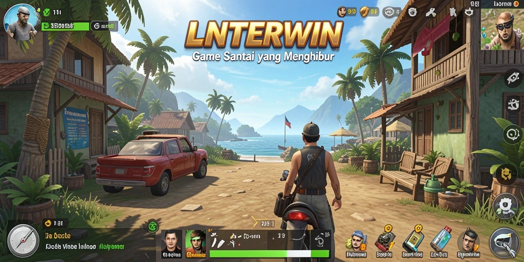 Tangkapan layar gameplay LNTERWIN yang menyenangkan dan menarik.