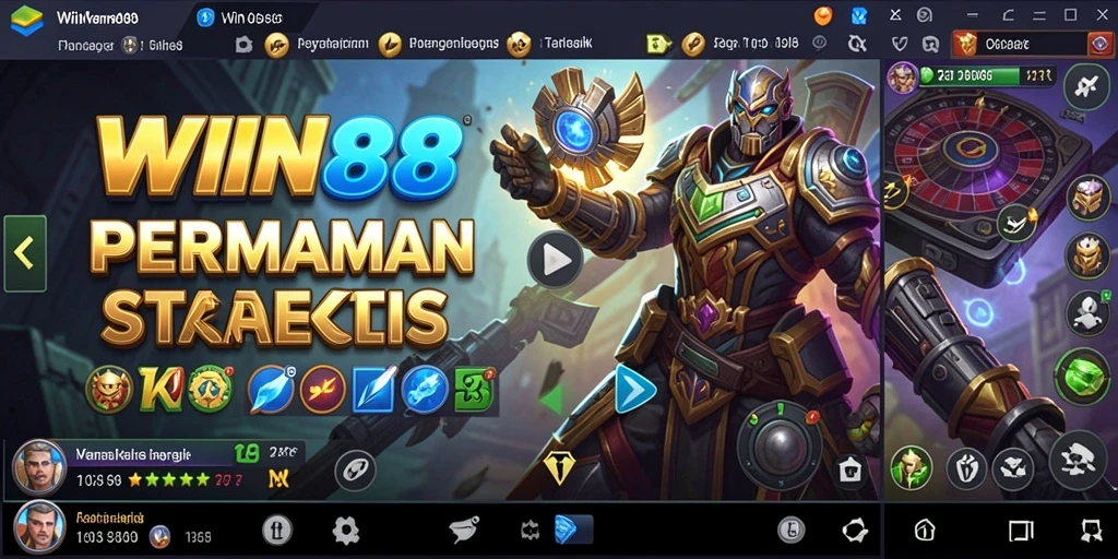 Tampilan gameplay WIN88 yang menegangkan dan penuh strategi.